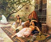 unknow artist, Arab or Arabic people and life. Orientalism oil paintings  505